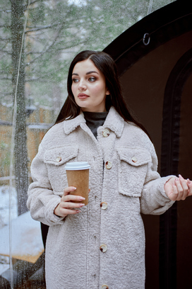 Пальто зимнее